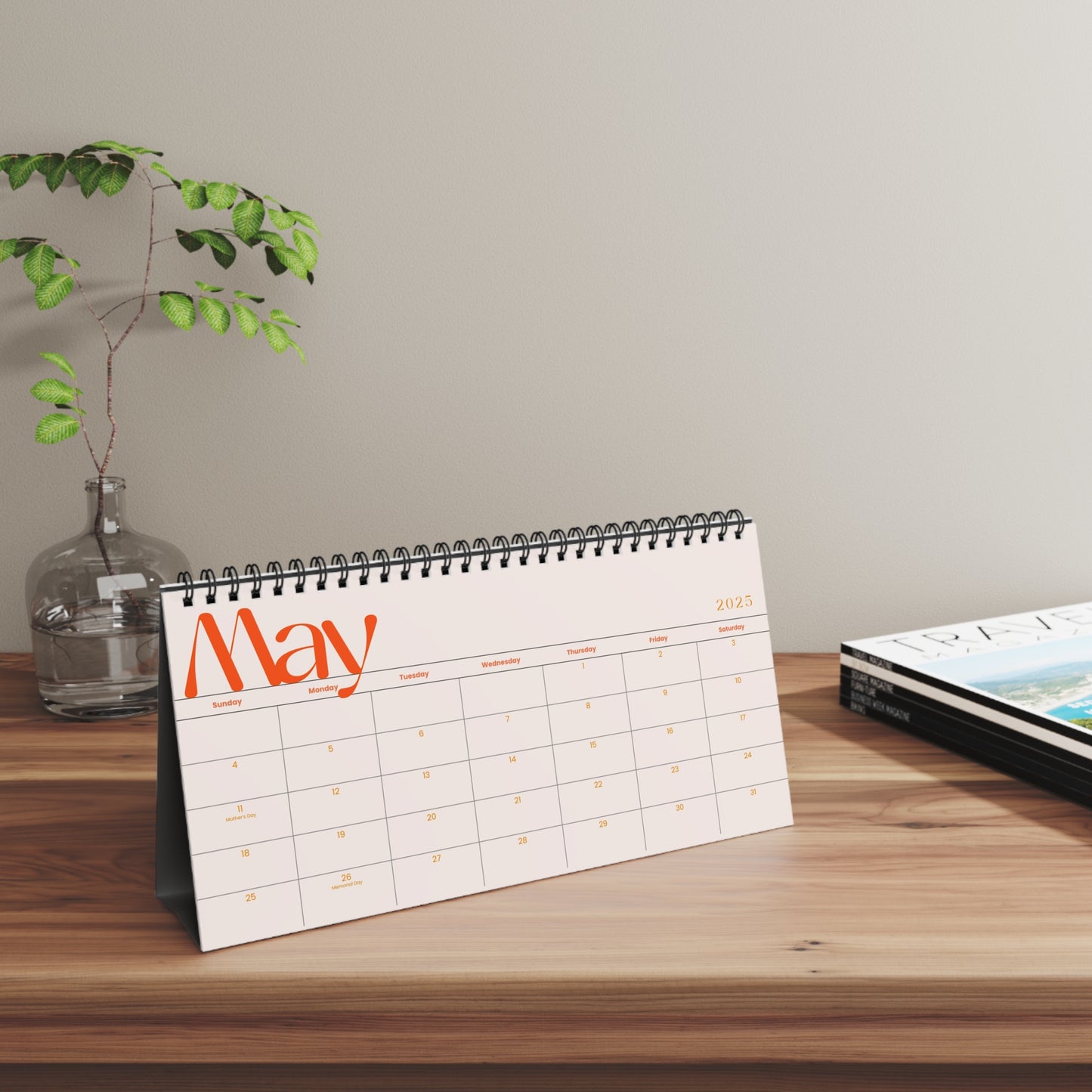 Karacterized Desktop Calendar