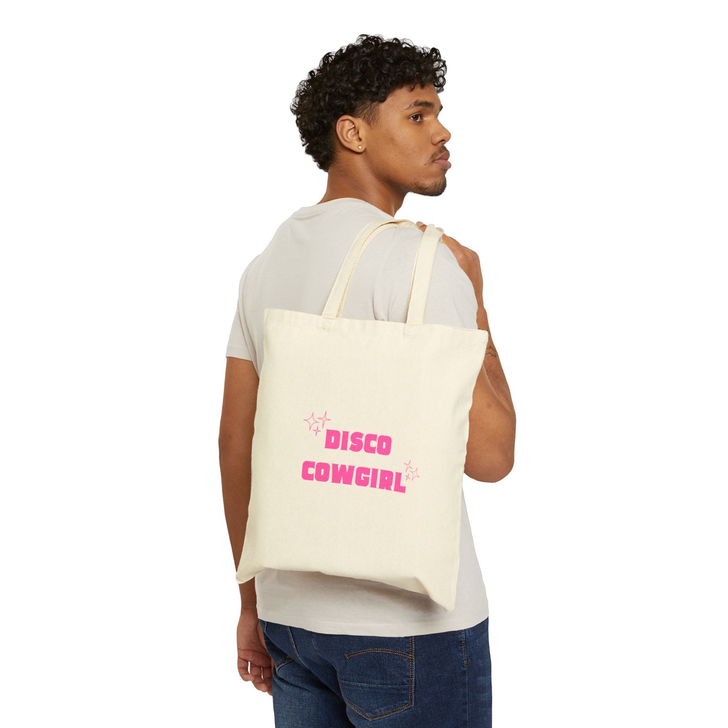 Disco Cowgirl Tote Bag