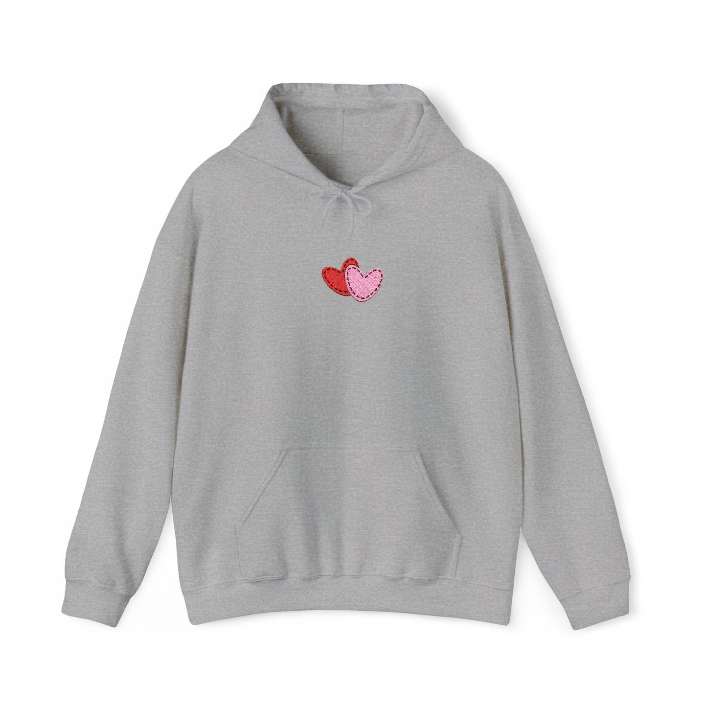 Heart Strings Embroidered Hoodie